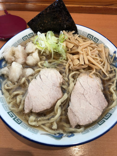 「らーめん（味、油普通、身入り）」@ケンチャンラーメン 山形の写真