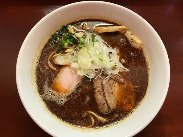 「濃厚辛鶏そば　750円」@麺屋 くまがいの写真