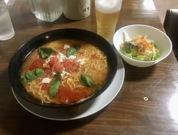 「マルゲリータ+イタ麺セット」@Itamen 本店の写真