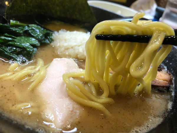 「鶏白湯ラーメン　800円  半ライス付」@三代目麺処 「まるは」極 船橋店の写真