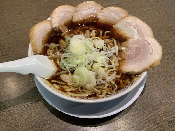 「肉中華そば」@丸中華そばの写真