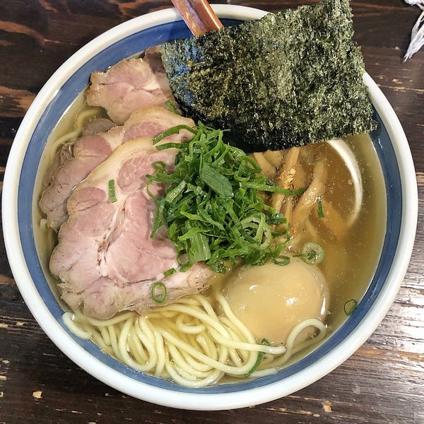 「塩味玉らーめん」@とうかんやの写真