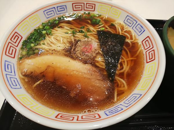 「煮干し中華そばのAセット 1200円」@中華そば カドヤ食堂 西宮ガーデンズ店の写真