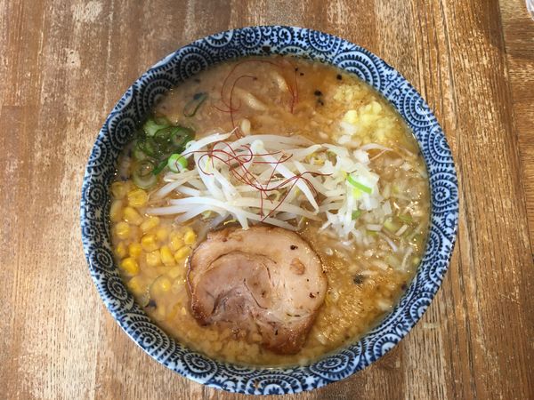 「焙煎味噌そば」@麺恋処 爆龍の写真