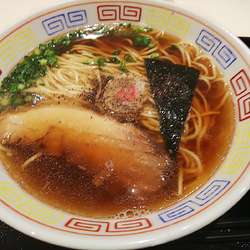 煮干し中華そばのAセット 1200円