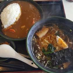 正油ラーメン＋ミニカレー