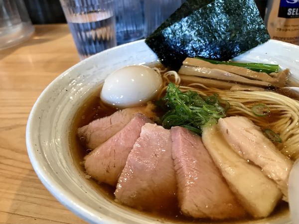 「特製らぁ麺（醤油）＋ バラ丼［裏メニュー］」@麺屋 さくら井の写真