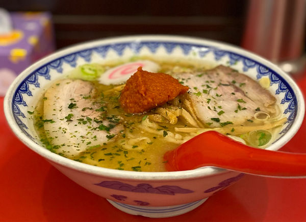 「赤湯からみそラーメン880円」@龍上海 赤湯本店の写真
