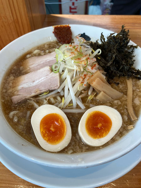 「味噌チャチャ！！ラーメン(得、250g)」@ニボチャチャ！！ラーメン あらき軒の写真