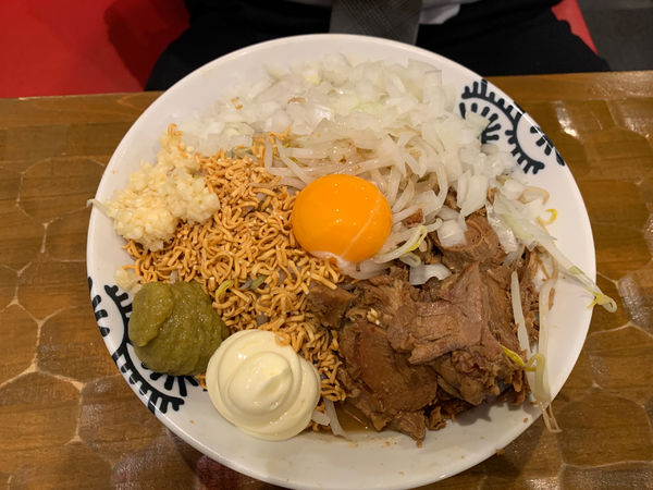 「豚まぜそば」@特級中華蕎麦 洋介の写真