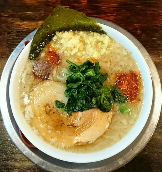 「ラうどん(にんにく・しょうが)」@ラーメン ヤスオの写真