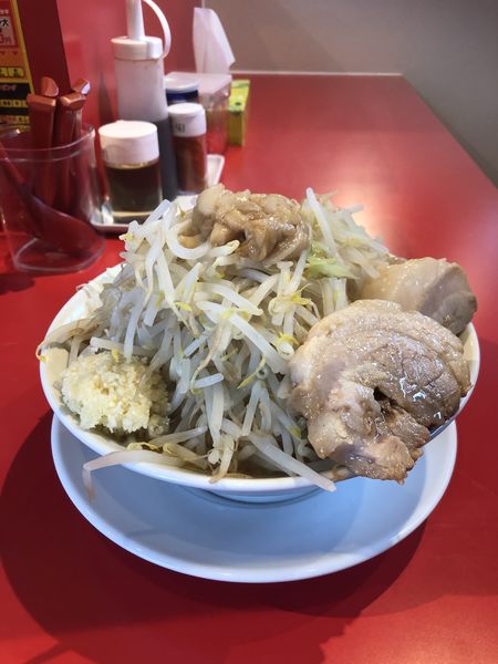 「ラーメン＋豚1枚」@ボディブローの写真