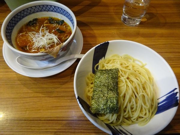 「辛味噌つけ麺」@麺屋 楼蘭 梅田店の写真
