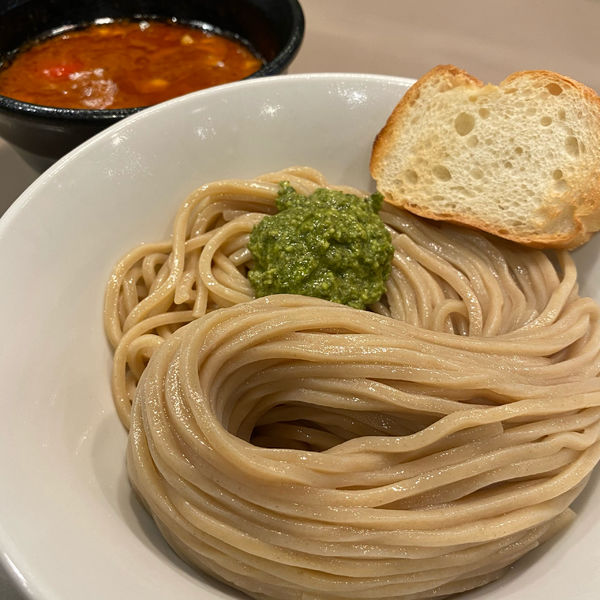 「海老トマトつけ麺」@つけ麺 五ノ神製作所の写真