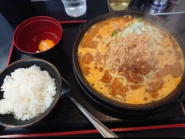 「燃えよドラゴン」@濃厚豚骨ラーメン 竹三郎の写真