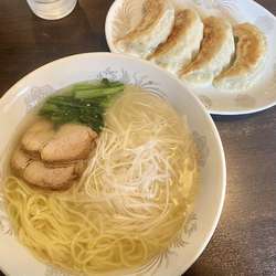 【期間・数量限定】塩ネギラーメン＋ジャンボ餃子付セット