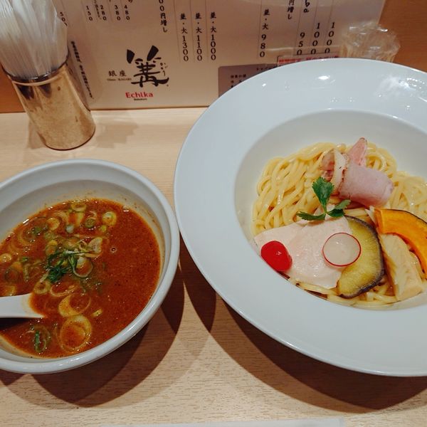 「つけsoba濃厚」@銀座 篝 Echika池袋店の写真