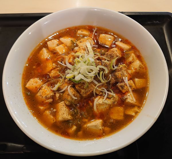 「麻婆豆腐ラー麺(800円)」@武者虎の写真