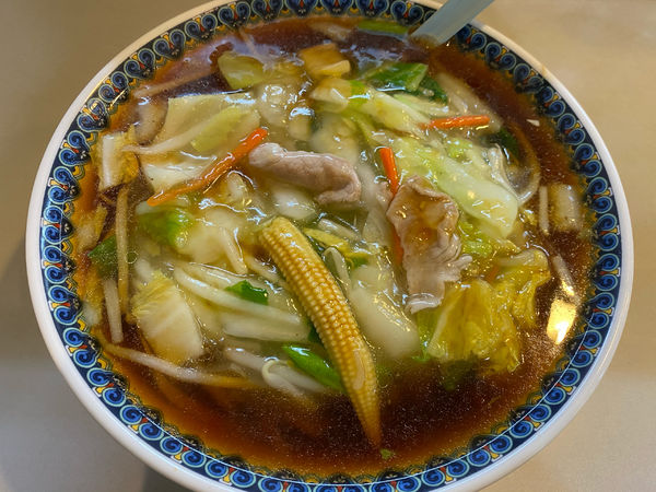 「手打サンマー麺」@中華そば集来の写真