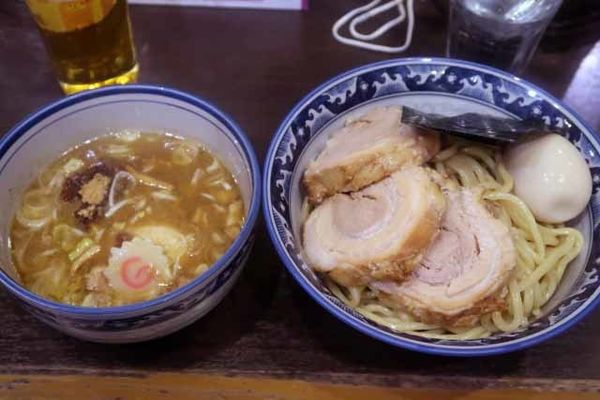 「特製つけそば　1,050円」@中華そば わた井の写真