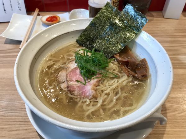 「サッポロラガービール 赤星 ＋ おつまみ盛り → 塩らぁ麺」@麺屋 YAMATOの写真