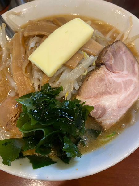「味噌ラーメン　バタートッピング」@えぞ菊 御徒町店の写真