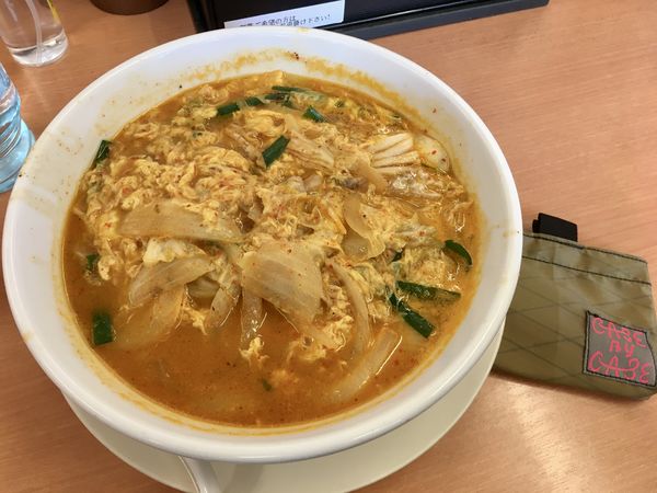 「チゲ味噌ラーメン」@日高屋 目白店の写真