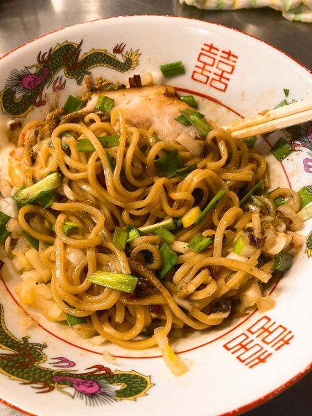 「まぜそば」@Bonito Soup Noodle RAIKの写真