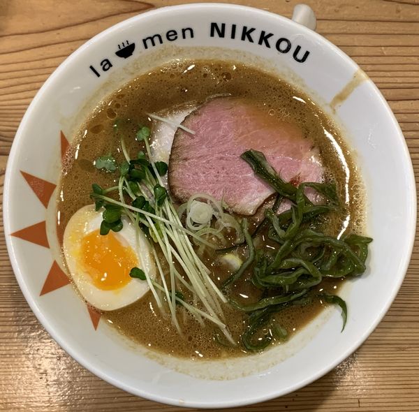 「鶏白湯醤油味」@ラーメン にっこうの写真
