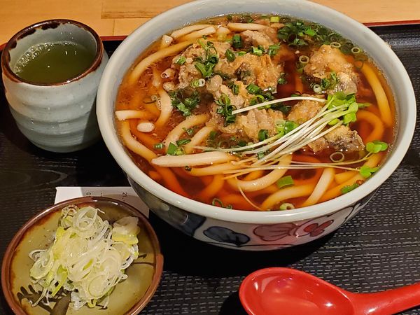 「牡蛎のみぞれうどん」@味奈登庵 関内店の写真