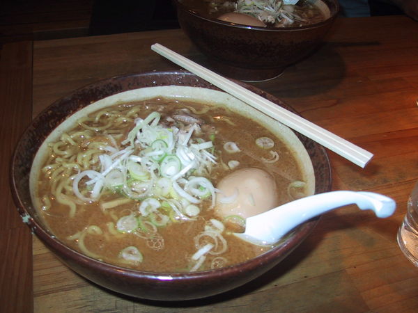 「みそらーめん」@すみれ 札幌中の島本店の写真