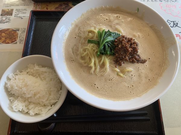 「担々麺」@厨房朱雀の写真