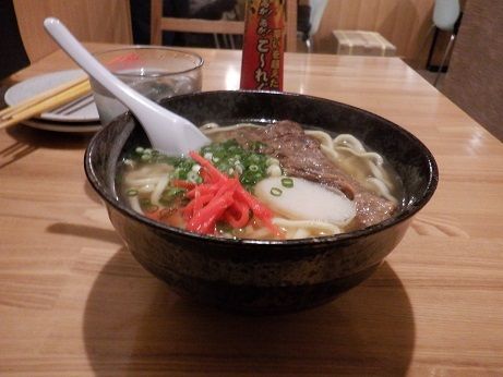 「沖縄ソーキそば」@琉球国ダイニング&バー てぃだの花の写真