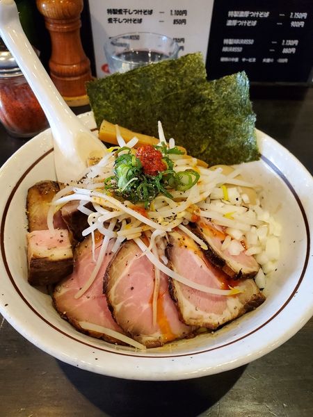 「特製ABURASSO」@中華そば しながわの写真