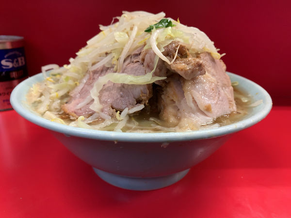 「ぶた入り大ラーメン750円」@ラーメン二郎 三田本店の写真