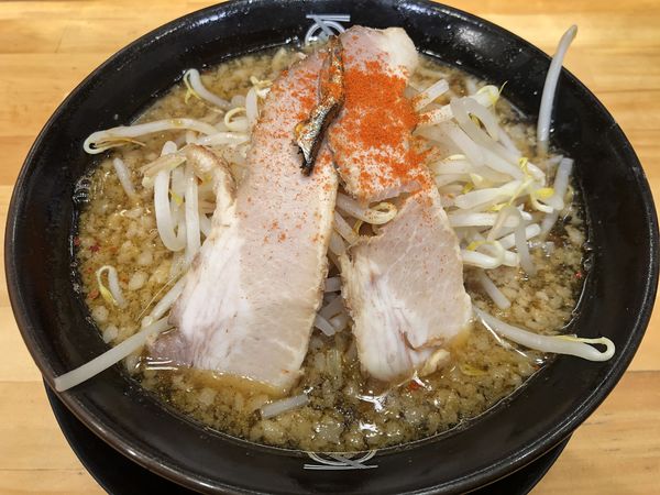 「にぼしラーメン・並・200ｇ（790円）」@中野屋らーめん THE JIRO 京都駅前店の写真