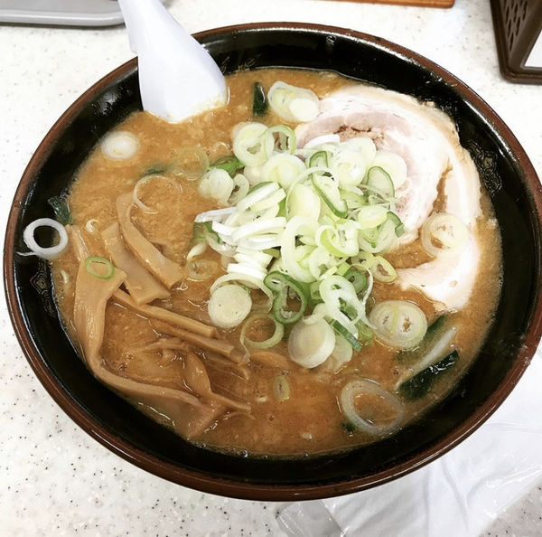 「みそラーメン　ギタギタ」@こってりらーめん なりたけ 津田沼店の写真