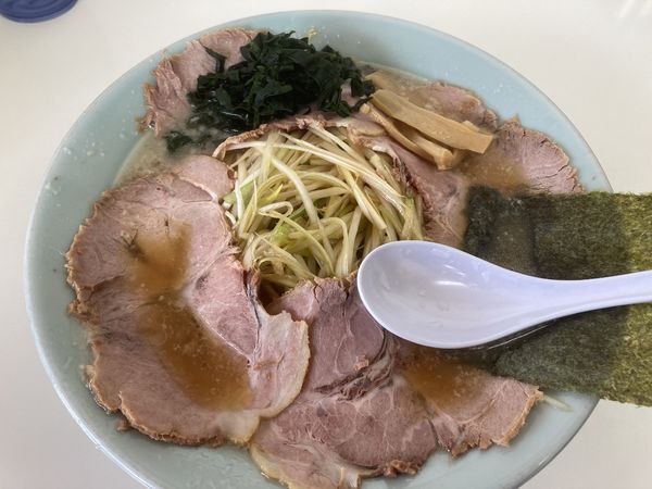 「ねぎチャーシュー(並)¥980」@◯つばき食堂の写真