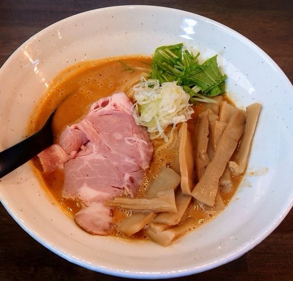 「辛白湯」@ラーメン翼の写真