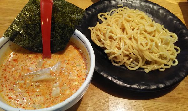 「辛味噌つけ麺」@つけ麺 ががちゃい 中山店の写真
