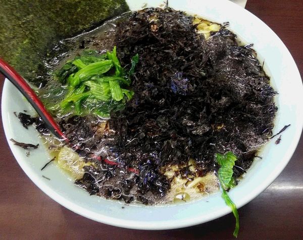 「岩のりラーメン」@ラーメンショップ 二ツ橋店の写真