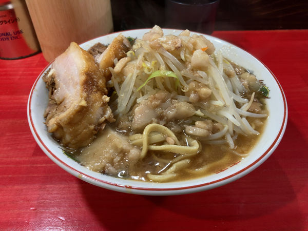 「ミニラーメン　豚一枚」@鷹の目 川口店の写真