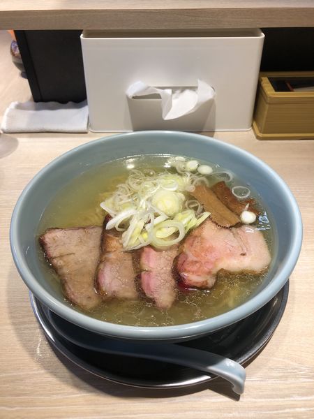 「チャーシューメン　ライス」@まるえ中華そばの写真