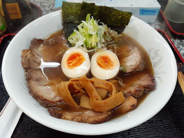 「チャーシューメン、大盛」@お食事処 一番の写真