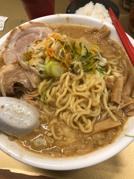 「味噌ラーメン」@超ごってり麺 ごっつ 亀戸本店の写真