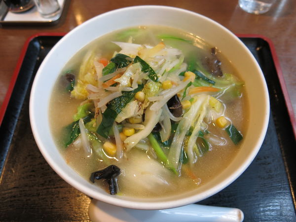 「野菜タンメン(塩味):800円」@四川亭の写真