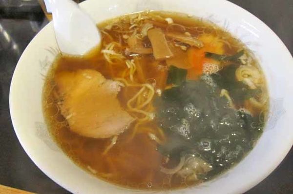 「ラーメン　500円」@大釜 本店の写真