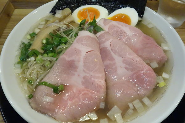 「特製しおそば」@麺屋 さくらの写真