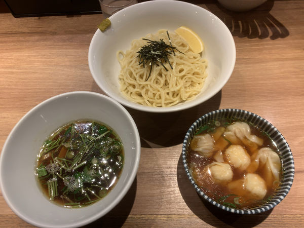「黒旨 特製つけ麺 1050円」@中華soba いそべの写真
