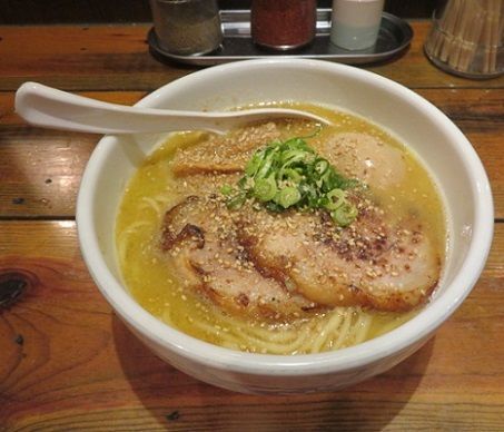 「濃厚蟹塩らーめん　大盛り」@麺匠 るい斗の写真